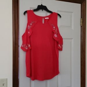 Maurices cold shoulder top